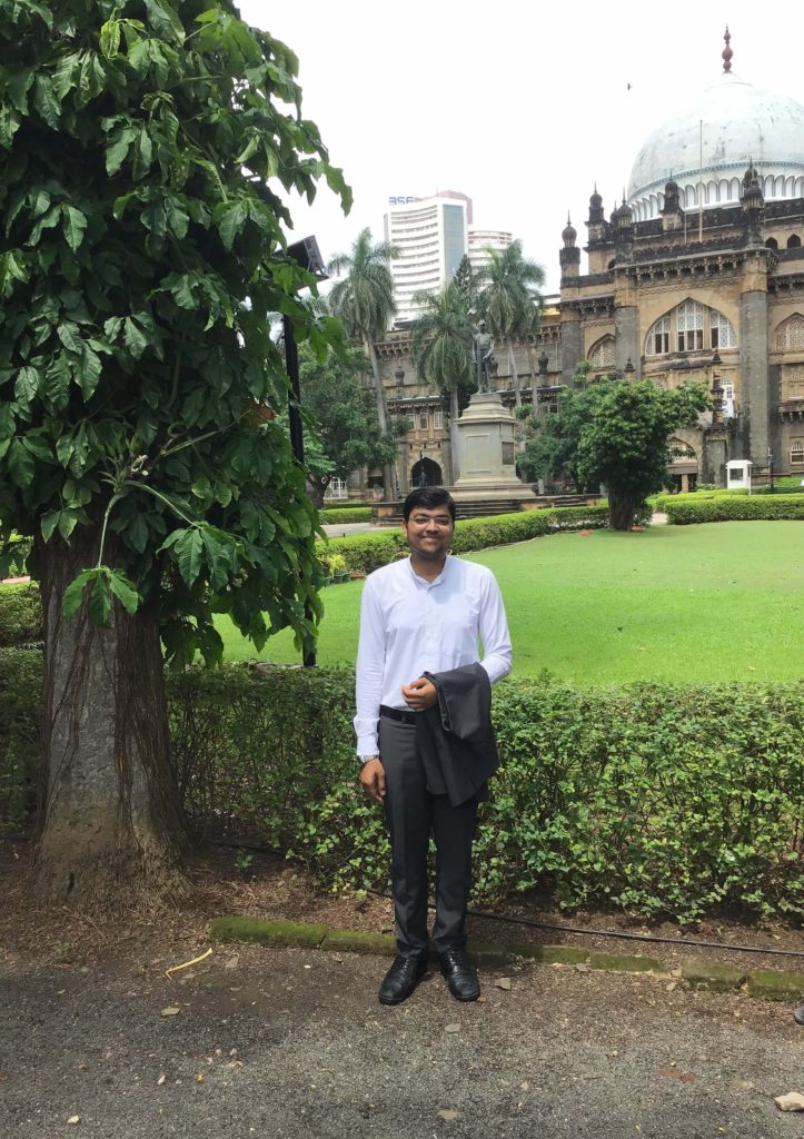 In the financial capital of India - Tarun Goyal